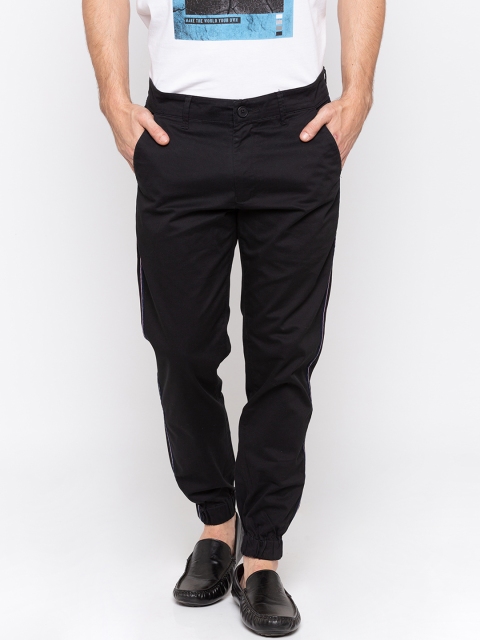 

SPYKAR Men Black Slim Fit Solid Joggers