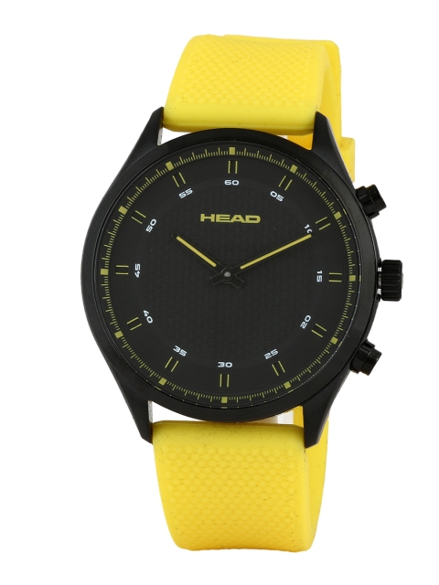 

Head Unisex Black Analogue Watch HE-002-05