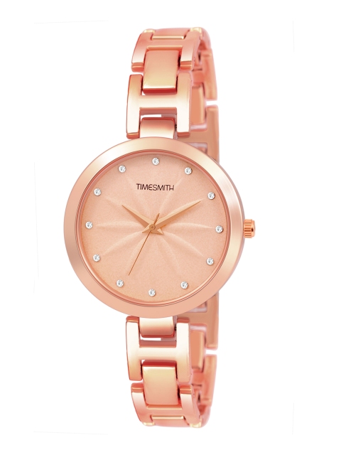 

TIMESMITH Women Rose Gold Analogue Watch TSC-119