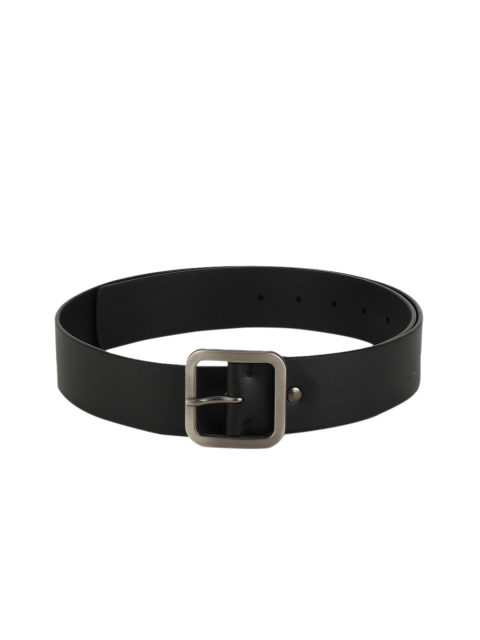 

Van Heusen Men Black Textured Belt
