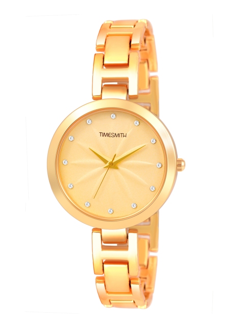 

TIMESMITH Women Gold-Toned Analogue Watch TSC-118