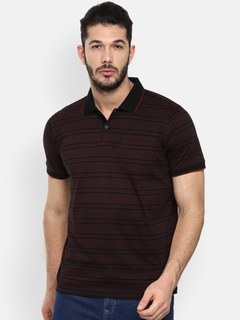 

Van Heusen Sport Men Brown Printed Polo Collar T-shirt