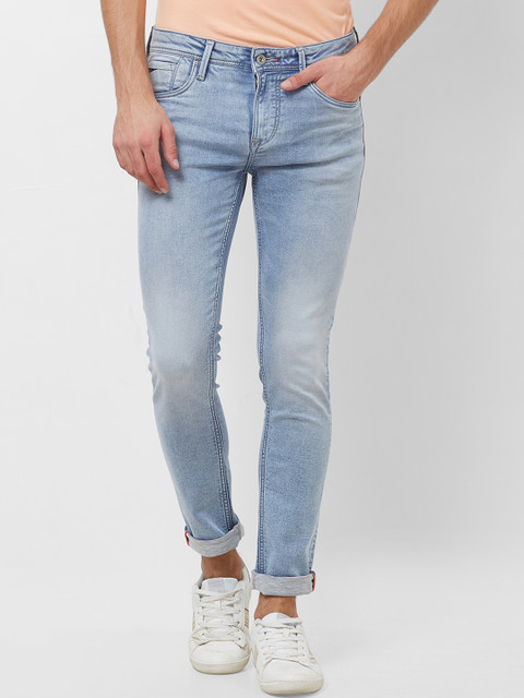 

Killer Men Blue Slim Fit Mid-Rise Clean Look Jeans