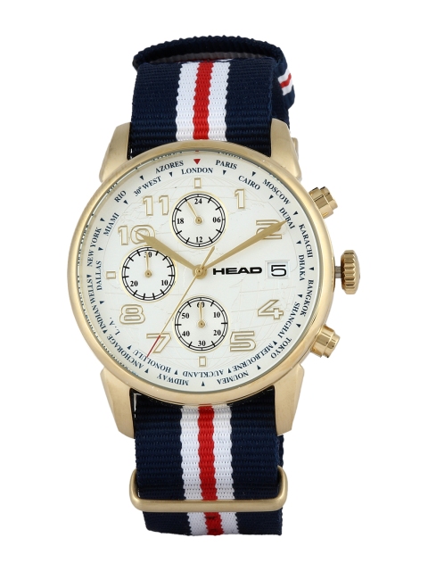 

Head Men White Analogue Watch HE-005-04