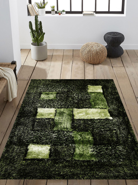 

PRESTO Green Solid Anti-Skid Carpet