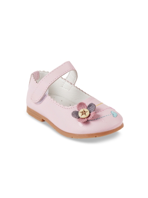 

Kittens Girls Pink Solid Mary Jane Shoes