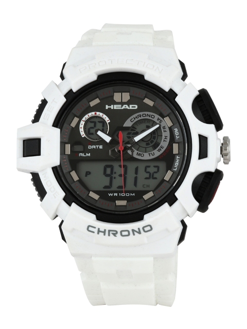 

Head Unisex Grey Analogue and Digital Watch HE-110-01