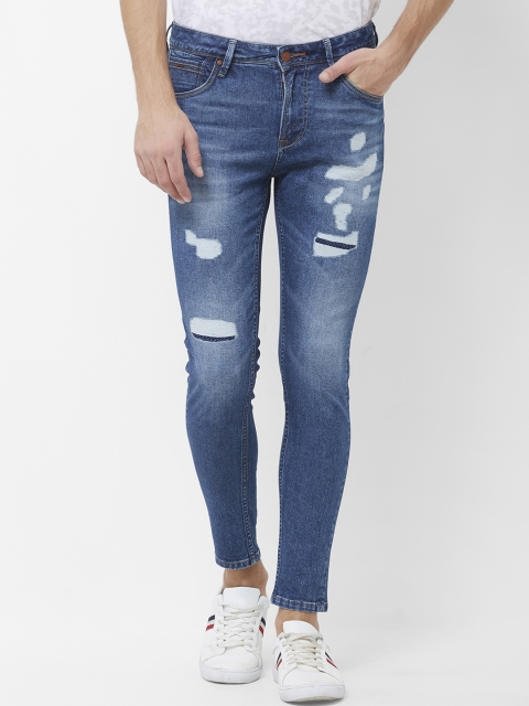 

Killer Men Blue Regular Fit Mid-Rise Mildly Distressed Jeans