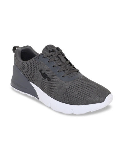 

Lancer Men Grey Woven Design Sneakers