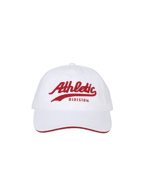 

Peter England Men White Embroidered Baseball Cap