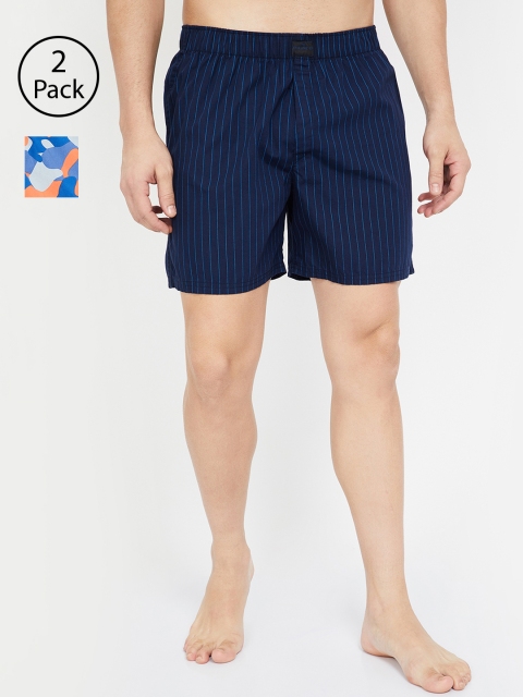 

Fame Forever by Lifestyle Men Pack of 2 Boxers 8907352688462, Navy blue