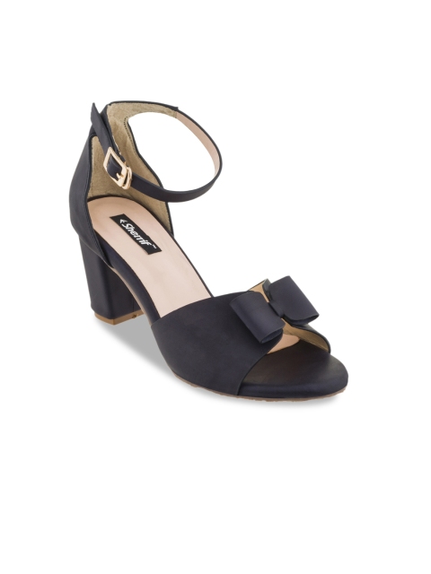 

Sherrif Shoes Women Navy Blue Solid Sandals