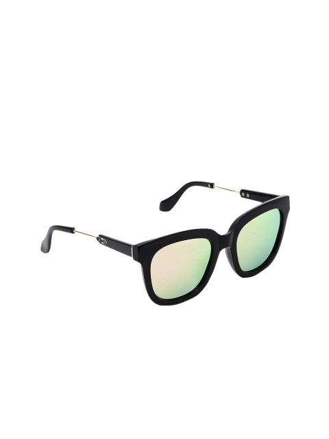 MARC LOUIS Women Square UV Protected Sunglasses 4043 C2, Green