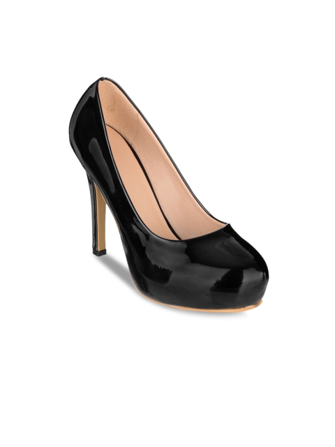 

Sherrif Shoes Women Black Solid Stiletto