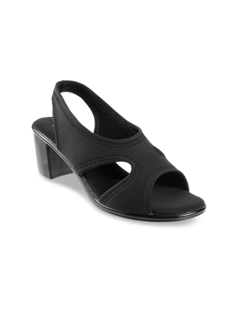 

Metro Women Black Solid Heels