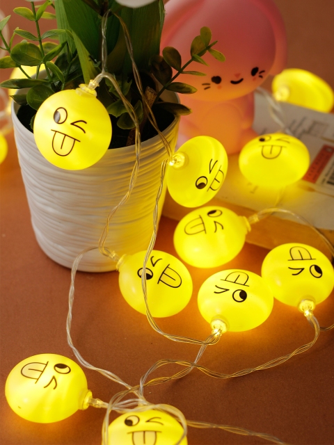 

Aesthetic Home Solutions Wall or Ceiling String Lights, Yellow
