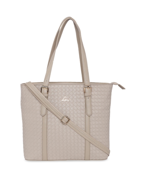 

Lavie Beige Solid Shoulder Bag