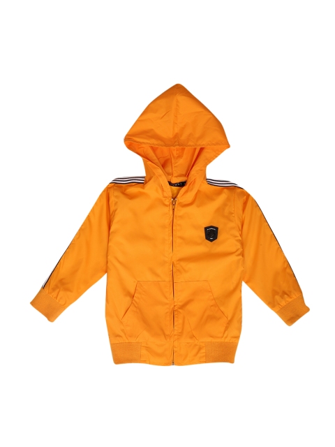 

Noddy Boys Orange Solid Windcheater Padded Jacket