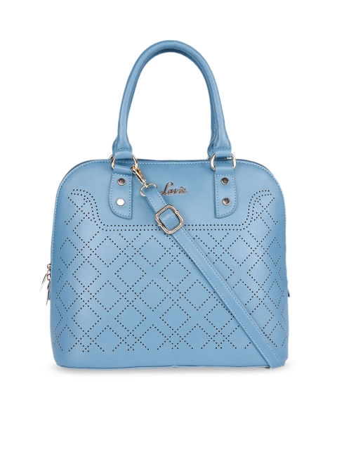 

Lavie Blue Solid Handheld Bag