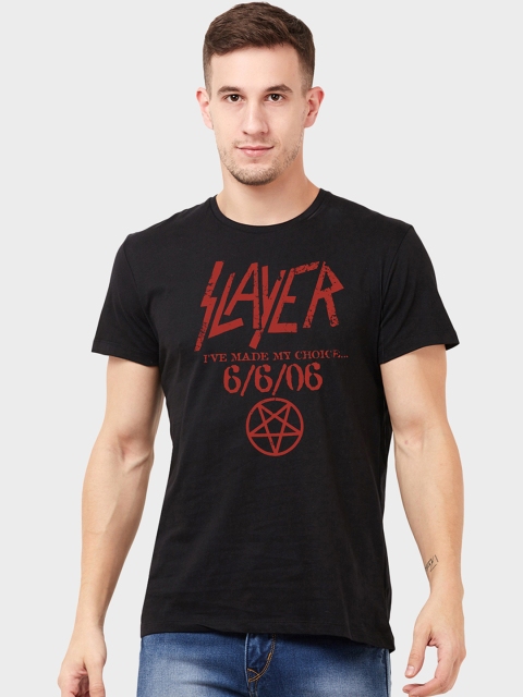 

Slayer By Free Authority Black Men Half Sleeves T-Shirts