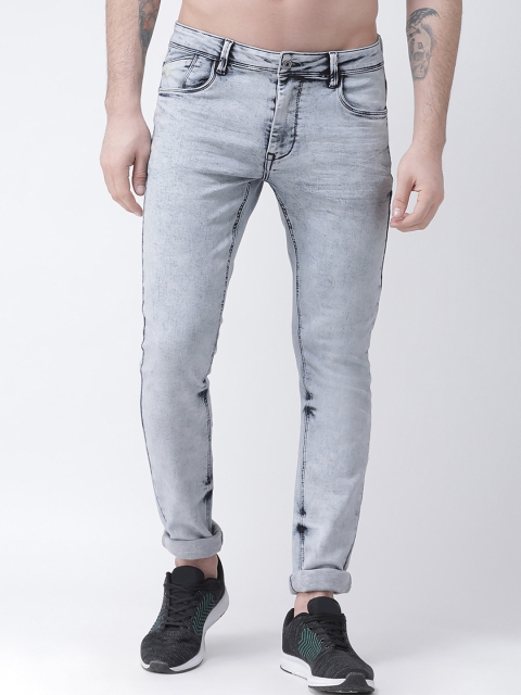 

Rex Straut Jeans Men Blue Slim Fit Mid-Rise Clean Look Stretchable Jeans