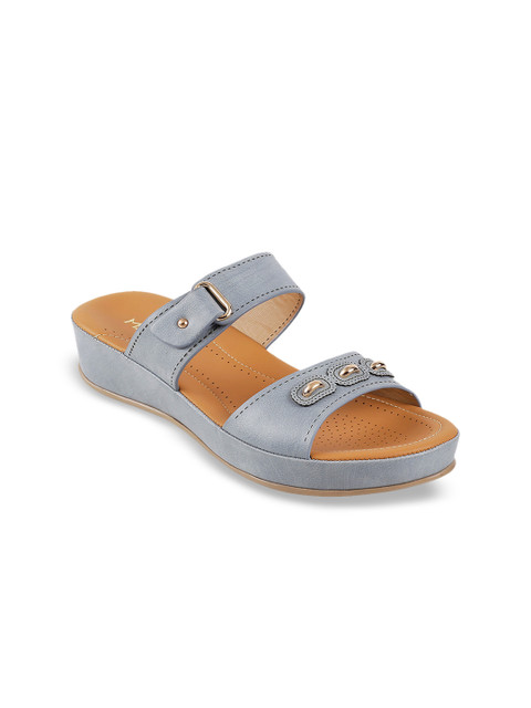 

Metro Women Blue Solid Heels