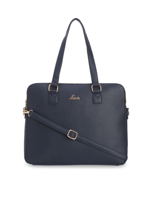 

Lavie Blue Solid Handheld Bag