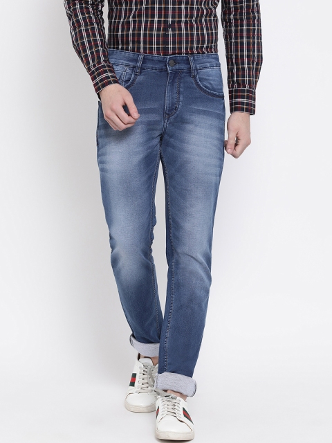 

Crimsoune Club Men Blue Slim Fit Mid-Rise Clean Look Jeans