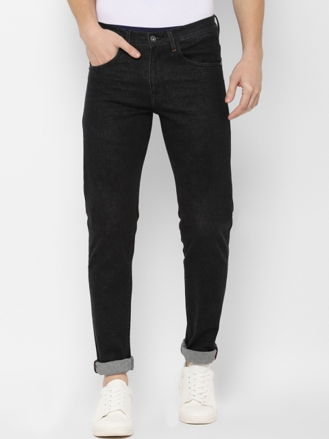 

Allen Solly Men Black Skinny Fit Mid-Rise Clean Look Jeans