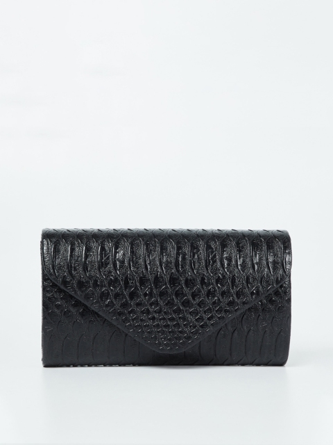 

CODE by Lifestyle Black Textured Clutch