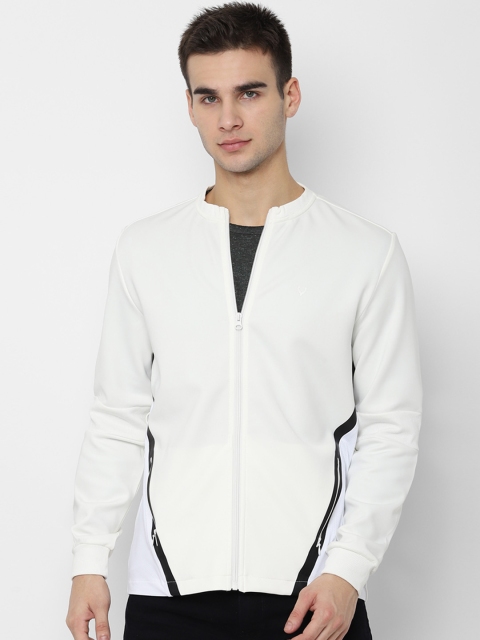 

Allen Solly Sport Men White Solid Sweatshirt