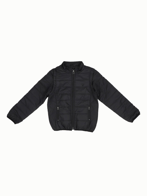 

Allen Solly Junior Boys Black Solid Padded Jacket