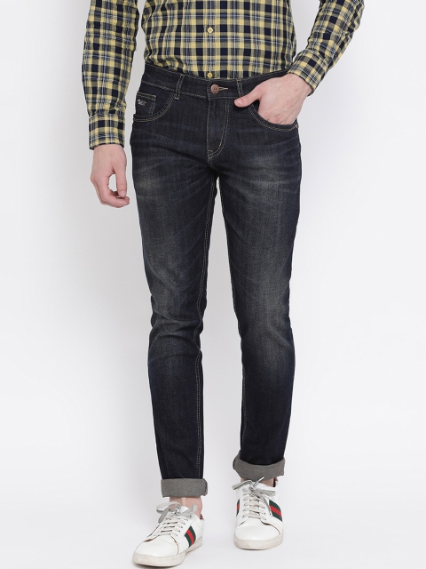 

Crimsoune Club Men Black Slim Fit Mid-Rise Clean Look Jeans