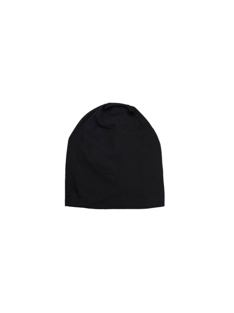 

NOISE Unisex Black Solid Beanie