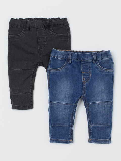 

H&M Infant 2-Pack Jeggings, Blue