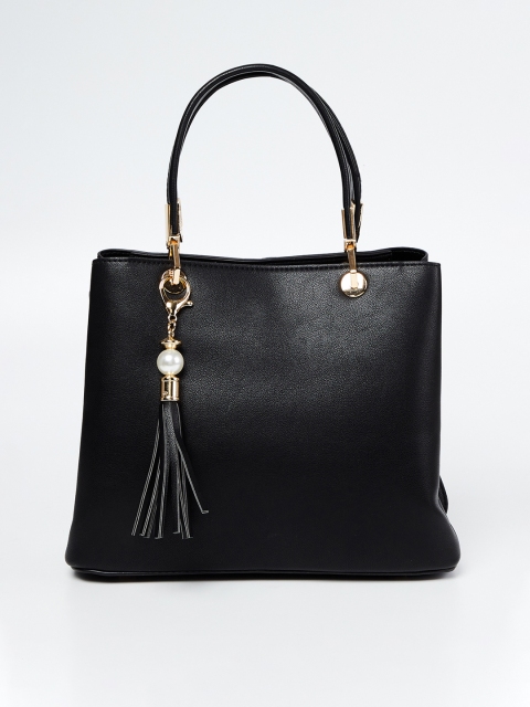 

CODE by Lifestyle Black Solid Handheld Bag