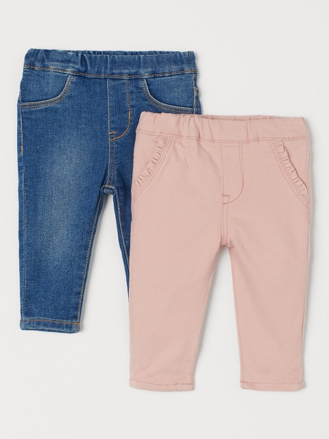 

H&M Infant 2-Pack Treggings, Blue