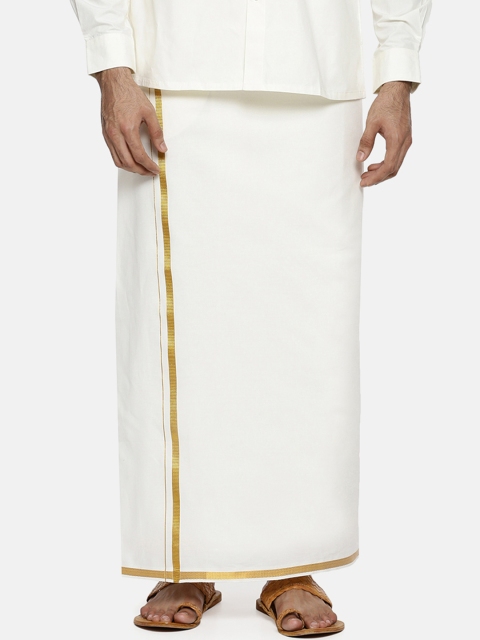 

Ramraj Men White Dhotis