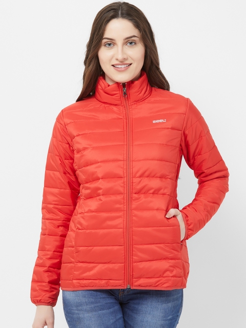 

Zeel Women Red Solid Puffer Jacket