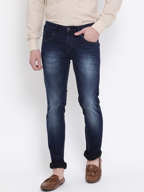 

Crimsoune Club Men Blue Slim Fit Mid-Rise Clean Look Jeans
