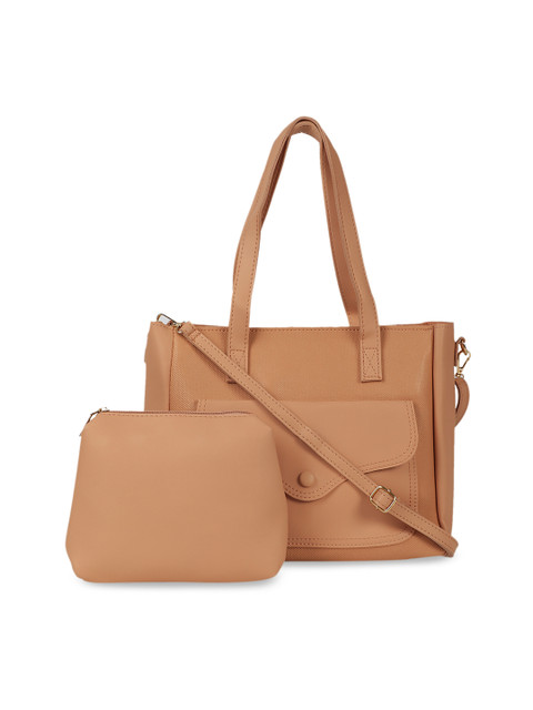 

Kielz Brown Solid Shoulder Bag With Pouch