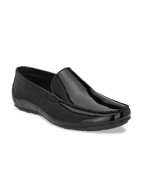 

Ferraiolo Men Black Solid Loafers