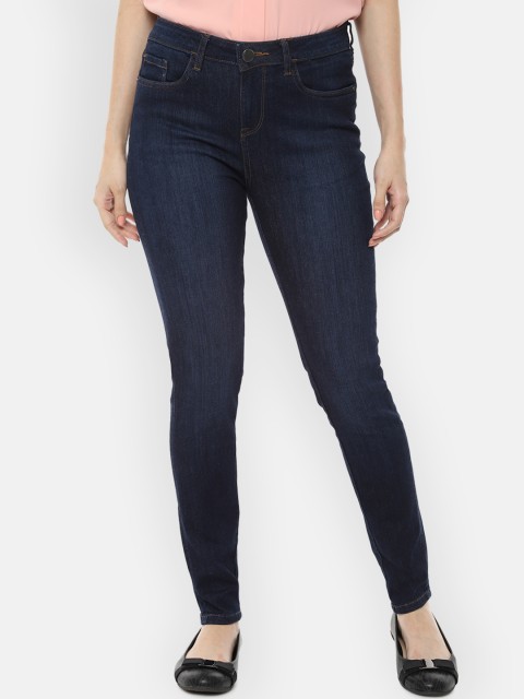 

Van Heusen Woman Women Blue Regular Fit Mid-Rise Clean Look Stretchable Jeans