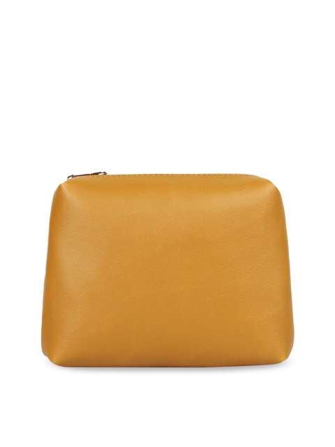 

Bagsy Malone Yellow Solid Handheld Bag