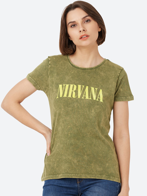 

Free Authority Green Women Tshirt
