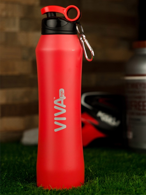 

VIVA h2o Red Solid Stainless Steel Vaccum Insulated Water Bottle 900 ml