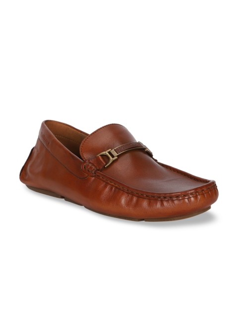 

Van Heusen Men Brown Solid Loafers
