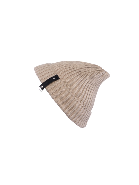 

NOISE Unisex Beige Self Design Beanie