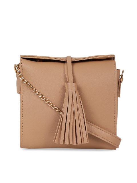 

Kielz Brown Solid Sling Bag