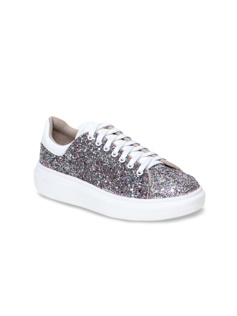 

Bruno Manetti Women Purple Sneakers
